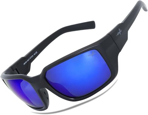 INFI Fishing Sunglasses Men Women Polarized Polycarbonate Lens Safety Protection Black Glasses Driving Golf Running Sports in Kuwait
