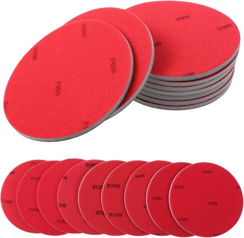 9 Pcs Bowling Sanding Pads Bowling Ball Sanding Sand Pads Surface Polishing Cleaning Resurfacing Kit Accessories Grit 400 600 800 1000 1200 1500 2000 2500 3000 in Saudi Arabia