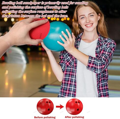 9 Pcs Bowling Sanding Pads Bowling Ball Sanding Sand Pads Surface Polishing Cleaning Resurfacing Kit Accessories Grit 400 600 800 1000 1200 1500 2000 2500 3000 in Saudi Arabia