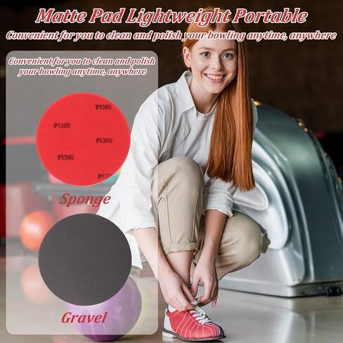 9 Pcs Bowling Sanding Pads Bowling Ball Sanding Sand Pads Surface Polishing Cleaning Resurfacing Kit Accessories Grit 400 600 800 1000 1200 1500 2000 2500 3000 in Saudi Arabia