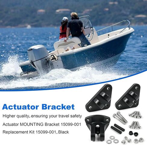 Actuator MOUNTING Bracket 15099-001 Replacement Kit 15099-001, Black in Saudi Arabia