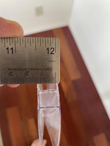 Pack of 2 H Connector Clear 48'' Long 10mm 3/8 Thickness for LEXAN - Polycarbonate TWINWALL Sheets/BILLION RESOURCES in Saudi Arabia