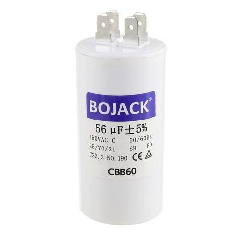 BOJACK CBB60 56uF 250 Volt 50/60Hz Garage Door Opener Capacitor with Two Sets of Inserts for 1/2 HP K030B532-1 in Saudi Arabia