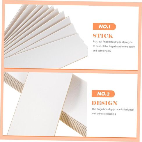 Foam Grip Tape for Fingerboards 10pcs Set Non-Skid Stickers for Skateboarding Accessories Easy Peel Stick in Saudi Arabia