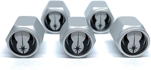 Darth Maul Galactic Empire Tire Valve Stem Caps (5 Pack) | Dust Proof, with O Rubber Seal Outdoor, All-Weather, Leak-Proof Air Protection Universal Covers for Cars SUVs Trucks (Black) in Saudi Arabia