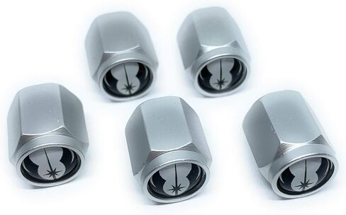 Darth Maul Galactic Empire Tire Valve Stem Caps (5 Pack) | Dust Proof, with O Rubber Seal Outdoor, All-Weather, Leak-Proof Air Protection Universal Covers for Cars SUVs Trucks (Black) in Saudi Arabia