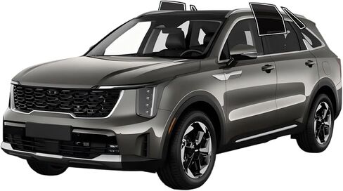 AUTOTEK Precut Window Tint Film Front Two Door Windows Film Cars Sun Blocking Protection Privacy Anti Shatter Glass 2 Ply Computer Cut Any Tint Shade for KIA Sorento 2021-2025 in Saudi Arabia