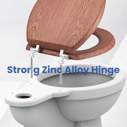 مجموعة واحدة من مفصلات مقعد المرحاض العالمية، مفصلات معدنية مطلية بالكروم، قطع غيار مقعد المرحاض مع براغي وصواميل للحمامات والفنادق والأماكن العامة in Kuwait