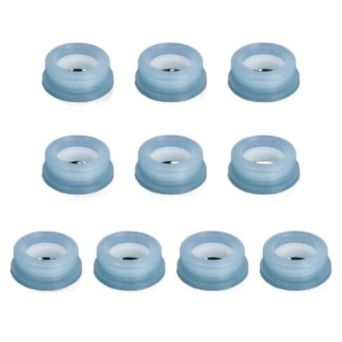 60/10PCS Faucet Leak-Proof Sealing Gasket Silicone Faucet Valve Core Pipe Gaskets Washer Tap Spool Hardware Plumbing Fittings(Blue,20PCS) in Saudi Arabia