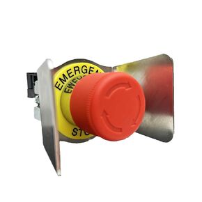 مجموعة من واقيات المفاتيح المصنوعة من الفولاذ المقاوم للصدأ، وحلقة صفراء ولوحة أزرار ضغط، وغطاء حماية ودرع أمان لمفتاح الطوارئ ومحدد التوقف الإلكتروني in Kuwait