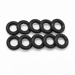 AS-339 Nitrile (Buna-N) O-Rings, 90A Durometer, 3.225" ID x 0.210" CS (3-1/4" ID x 3/16" CS), -40°F to +248°F, for Hydraulic Cylinders, Flanges and Machinery, 5 Pack in Saudi Arabia