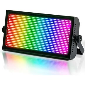 LED Wash Strobe Stage Light, 200W RGB DJ Light Bar Professional, Multi Effects Wall Washer Lights, DMX512 Control, 8 Segments, for Disco Party Wedding Club Bar Stage Lighting in Saudi Arabia