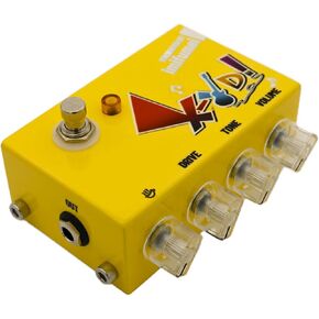 Handmade Overdrive Guitar Effect Pedal Drive Pedal True Analog Circuit Overdrive Pedal Yellow XYD-1 imifumei series pedal in Kuwait