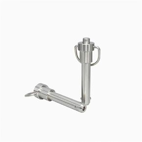 دبوس قفل سريع التحرير برأس كروي مع حلقة سحب - دبوس تحديد موضع الكرة الفولاذي M6 M8 (قطعة واحدة 6.35 × 65) in Kuwait