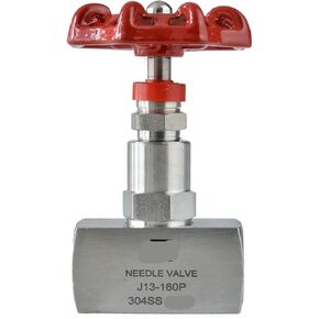 1PCS High Temperature Threaded Valve Pressure Gauge Valve Stainless Steel J13W-160P Globe Valve(3/4") in Kuwait