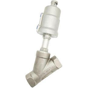 1PCS 100S0NC 1-1/4 1-1/2 2 2-1/2 3 Pneumatic Normally Closed Angle seat Valve Stainless Steel 304(G1-1-2,Single Acting) in Kuwait