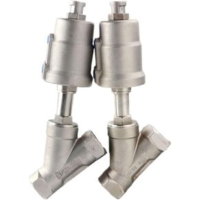 1 قطعة JDF100S0NC6 G 1-1/4 1-1/2 2 2-1/2 3 صمام مقعد زاوية 0 ~ 1.6Mpa صمام هوائي من الفولاذ المقاوم للصدأ 316 مغلق عادة (G1-1-4، فردي) in Kuwait