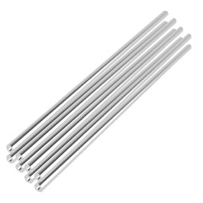 Aluminum Spacer 1" OD x 1/2" ID x 36" Round Spacer Unthreaded Standoff Bushing Plain Finish, Fits Screws Bolts 1/2" or M12 by Metal Spacers Online (4 Pack) in Saudi Arabia