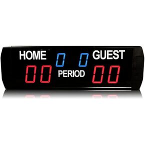 LED Digital Scoreboard Indoor Scoreboard LED Digital Sports Scoreboard,6 Digits Football Score Display with Remote Control in Kuwait