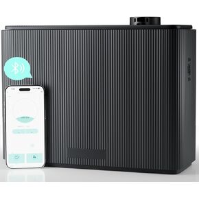 ماكينة هواء ذكية للمنزل 1000 مل، موزع رائحة الفندق بمساحة 4500 قدم مربع، موزع روائح HVAC للمنزل الكبير، بلوتوث ذكي، علاج عطري بدون ماء مثالي للمنزل بأكمله (أسود) in Kuwait