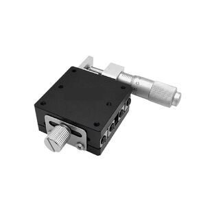 X-محور بصري الإزاحة عالية الدقة مقبض المنصة ميكرومتر عبر دليل المرحلة LX40/60 LGX40/60 40*40 مللي متر 60*60 متر (LGX40-C) in Kuwait
