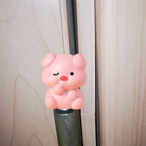 Cute Mini Creative Pink Pig Hinge Heads Decorative Topper Set 6PCS, Home Decoration,Magnetic Hinge Head Toppers Door Hinge in Saudi Arabia