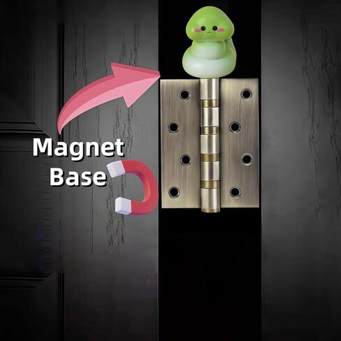 Cute Mini Creative Green Snake Hinge Heads Decorative Topper Set 6PCS, Home Decoration,Magnetic Hinge Head Toppers Door Hinge in Saudi Arabia