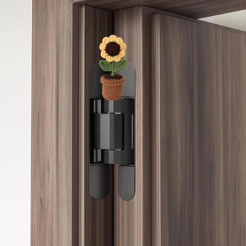 Cute Mini Creative Flower Textile Sunflower Potted Plant Hinge Heads Decorative Topper Set 1PCS, Home Decoration,Magnetic Hinge Head Toppers Door Hinge in Saudi Arabia