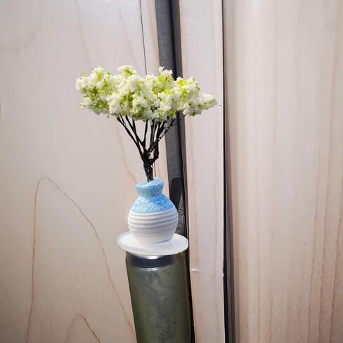 Cute Mini Creative Flower, Pear Blossom Tree, Wishing Flower Hinge Heads Decorative Topper Set 1PCS, Home Decoration,Magnetic Hinge Head Toppers Door Hinge in Saudi Arabia