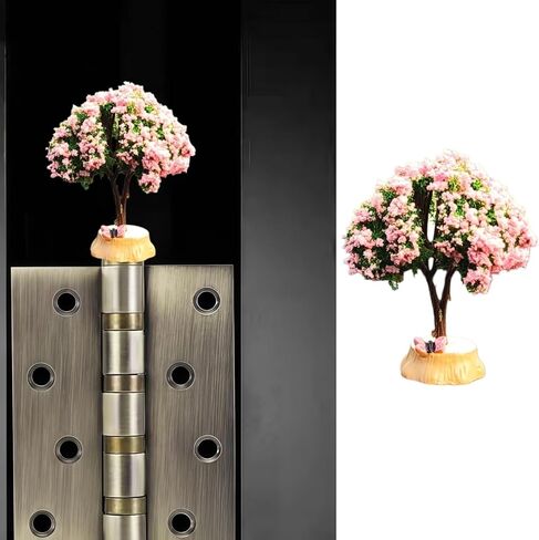 Cute Mini Creative Flower Butterfly Stump, Wishing Flower Hinge Heads Decorative Topper Set 1PCS, Home Decoration,Magnetic Hinge Head Toppers Door Hinge in Saudi Arabia