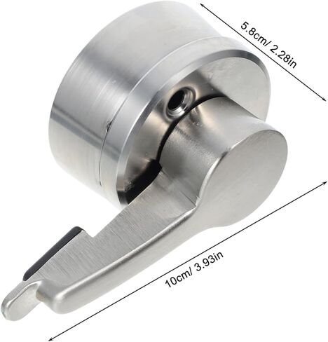 POPETPOP Commercial Stainless Steel Bathroom Indicator Lock Vacant Occupied Privacy Indicator for Public Restrooms Quick Installation Durable Design for Men and Women Facilities in Saudi Arabia