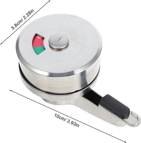 NUOBESTY Privacy Indicator Lock Durable Stainless Steel Bathroom Lock with Vacant Occupied Sign for Commercial Restrooms Quick Installation for Public Toilet Partitions in Saudi Arabia