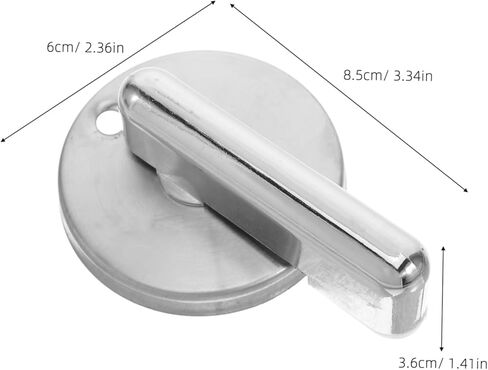POPETPOP Privacy Indicator Lock for Restroom Doors Durable Vacant Occupied Latch for Commercial Bathroom Stalls Easy Installation User Friendly Design in Saudi Arabia