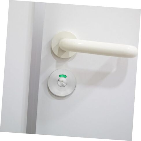 POPETPOP Privacy Indicator Lock for Restroom Doors Durable Vacant Occupied Latch for Commercial Bathroom Stalls Easy Installation User Friendly Design in Saudi Arabia
