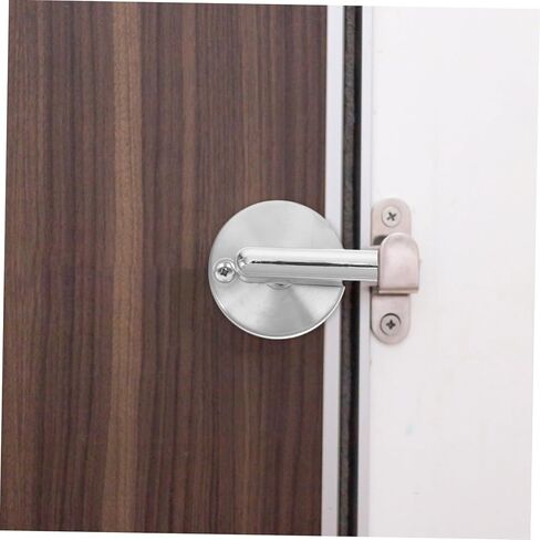 POPETPOP Privacy Indicator Lock for Restroom Doors Durable Vacant Occupied Latch for Commercial Bathroom Stalls Easy Installation User Friendly Design in Saudi Arabia