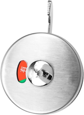 1Set Public Toilet Indicator Lock Stainless Steel Privacy Lock with Indicator for Washrooms Easy Installation for Public Restrooms Offices and Restaurants in Saudi Arabia