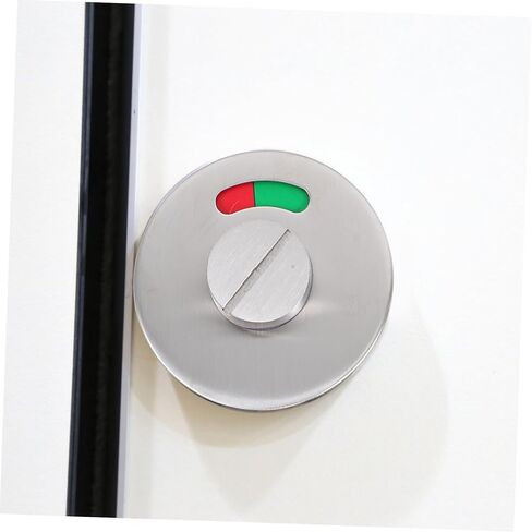 Cabilock Door Lock Privacy Handle Lock for Public Restrooms Occupied Vacant Indicator Easy Locking Modern Hardware Accessories in Saudi Arabia