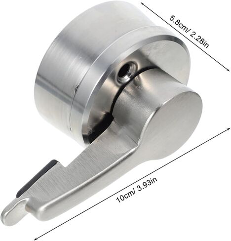 Mikikit Stainless Steel Privacy Door Lock with Vacant Occupied Indicator for Public Restrooms Office and Apartment Durable Toilet Latch for High Traffic Areas Easy Maintenance and in Saudi Arabia