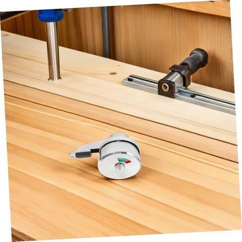 Mikikit Stainless Steel Privacy Door Lock with Vacant Occupied Indicator for Public Restrooms Office and Apartment Durable Toilet Latch for High Traffic Areas Easy Maintenance and in Saudi Arabia