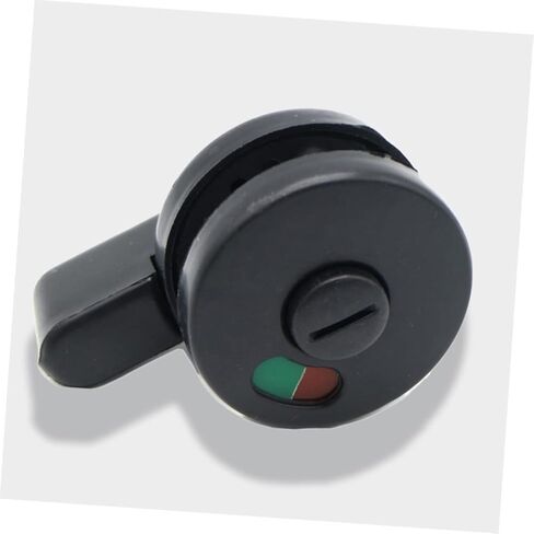 Holibanna 4 قطع قفل مؤشر الخصوصية للحمامات العامة، سهل التركيب، قفل باب مشغول لأقسام الحمام، مؤشر مقبض قابل للدوران من أجل الراحة in Kuwait