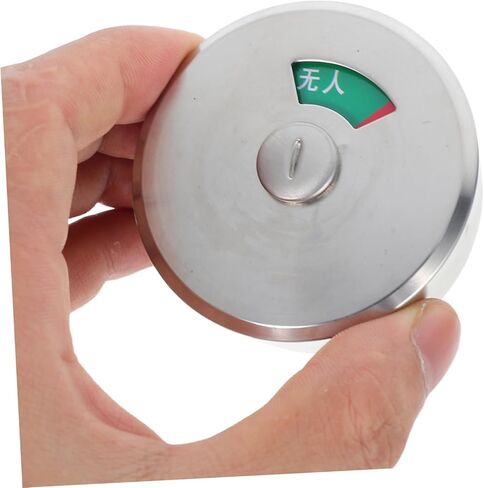 SEWACC Privacy Indicator Lock Commercial Stainless Steel Door Lock with Vacant and Occupied Indicators for Public Restroom Efficiency and Easy Maintenance in Saudi Arabia