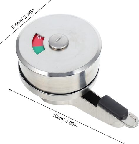 SHINEOFI Durable Stainless Steel Bathroom Door Lock with Vacant Engaged Sign for Public Restroom Partitions Easy Installation Maintenance in Saudi Arabia