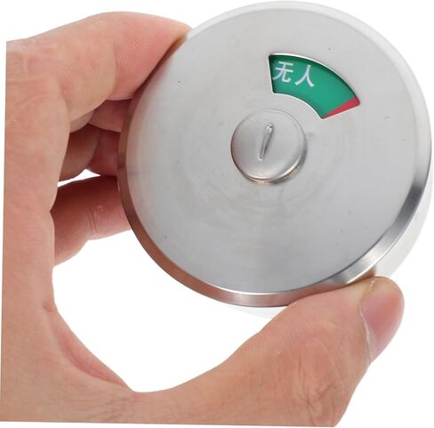Sewroro Durable Stainless Steel Keyless Bathroom Lock with Vacant Occupied Indicator for Restroom Management Commercial Spaces in Saudi Arabia