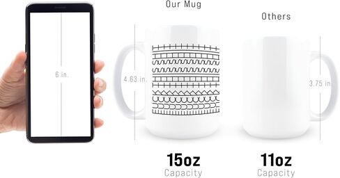 Hogg Hidden Message Coffee Mug, 15 oz Ceramic Funny Coffee Cup, Hidden Message Mug, F This S Cup, Birthday Gag Gifts for Women, Adult White Elephant Gifts, Novelty Items for Adults in Kuwait