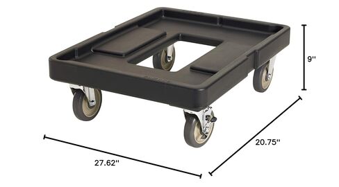 Cambro CD400110 Camdolly For UPC400 Black Case of 1 in Saudi Arabia