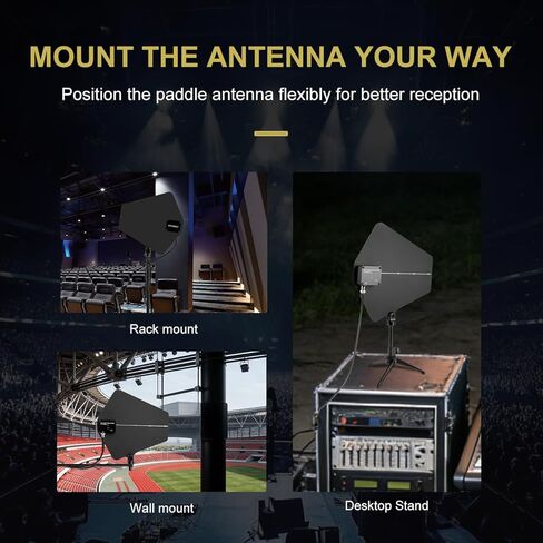 حزمة نظام توزيع هوائي UHF مع حقيبة حمل، وأجهزة استقبال اتجاهية نشطة مع 4 مخارج + 1 منافذ متتالية، ونظام توزيع الطاقة للميكروفون اللاسلكي مع مجداف الهوائي in Kuwait