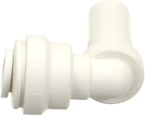 Fits Follett 13 EF Elbow, 90 Degree Fitting, 1/4" Tube x 3/8" Stem, Polypropylene for HCC1000A, HCC1000W, HCD1000N in Saudi Arabia