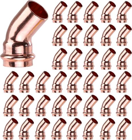 Generic تركيبات نحاسية مناسبة للضغط أنابيب نحاسية مانعة للتسرب تركيبات على شكل حرف V ملحقات سباكة منزلية متعددة الأغراض in Kuwait