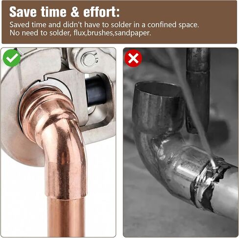 Generic تركيبات نحاسية مناسبة للضغط أنابيب نحاسية مانعة للتسرب تركيبات على شكل حرف V ملحقات سباكة منزلية متعددة الأغراض in Kuwait