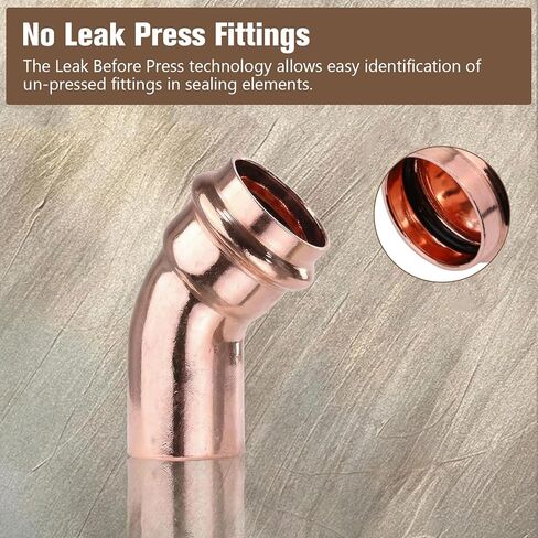 Generic تركيبات نحاسية مناسبة للضغط أنابيب نحاسية مانعة للتسرب تركيبات على شكل حرف V ملحقات سباكة منزلية متعددة الأغراض in Kuwait